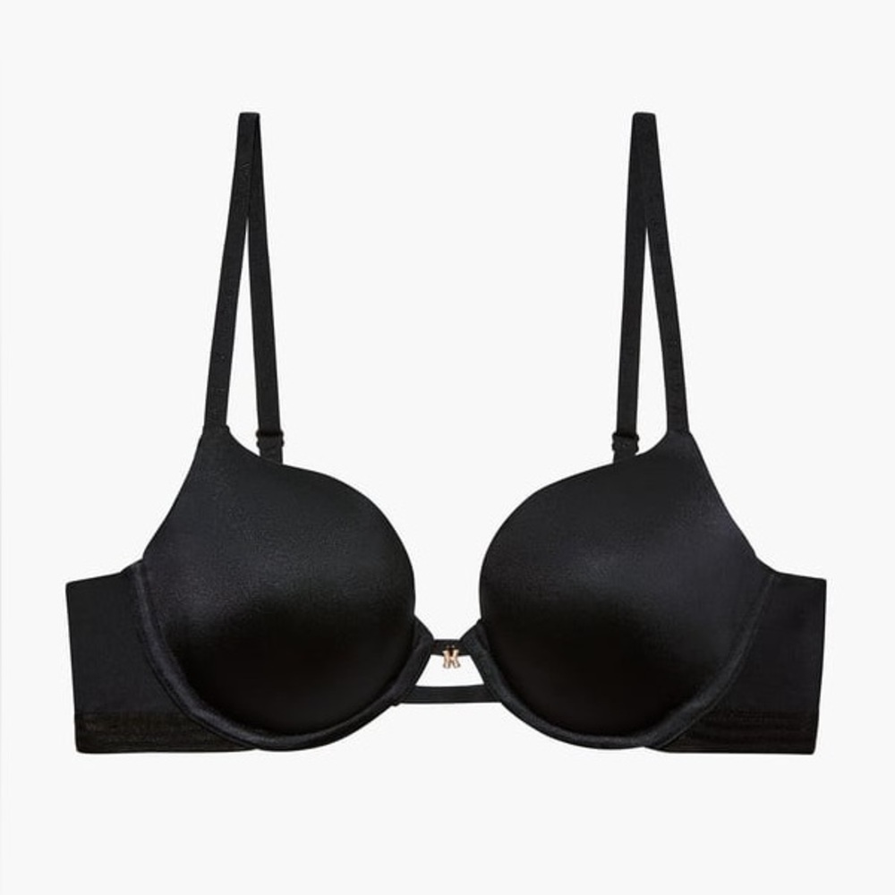 NWT Savage X Fenty Black T-Shirt Underwire Bra Size 44DD